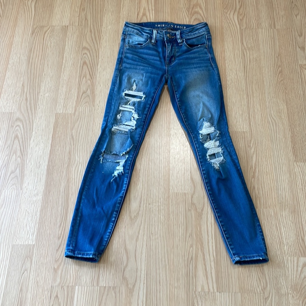 American Eagle Jeans 0 Short